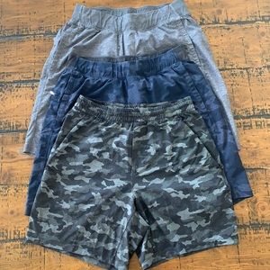 Men’s Lululemon Gym Shorts - 3 pairs